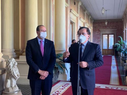 Mario Abdo confirma designación de Cáceres en Itaipú y prepara informe